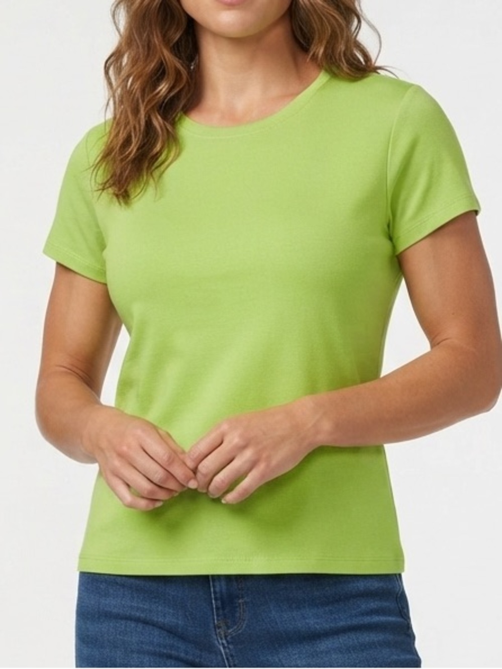 Cato Lime Short Sleeve Crewneck Tee Size XL
